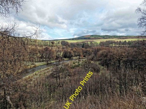 Photo 8x6 river fiddich - 8x6,