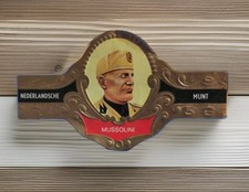 FASCETTA SIGARI NEDERLANDSCHE MUNT MUSSOLINI OLANDA  Dc 218