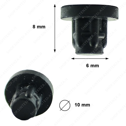 Gommino antigraffio griglia