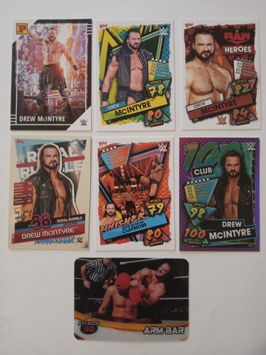 Cards wrestling wwe - wwe, drew