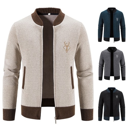 Cappotto maglione uomo slim