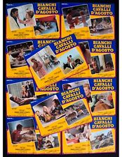 fotobuste BIANCHI CAVALLI D'AGOSTO renato cestiè jean seberg cane F323