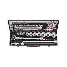 Chiavi a Bussola 3/4 a Cricchetto Professionali Set 15pz - WÜRTH 096514 15