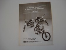 advertising Pubblicità 1978 MOTO VILLA CROSS 125 250 380