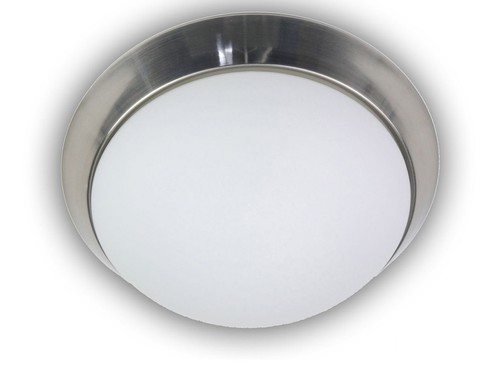 Plafoniera rotonda vetro opale