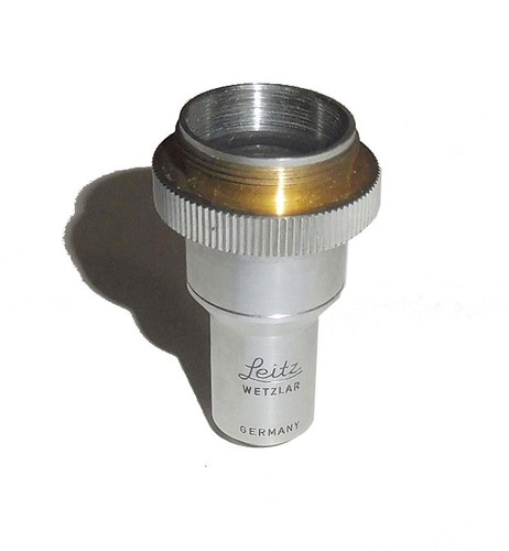 Obbiettivo microscopio leitz - obbiettivo,