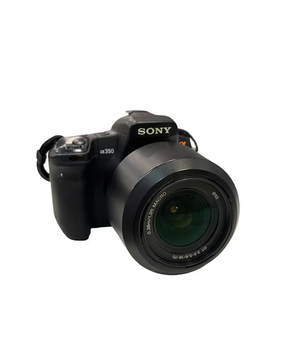 Sony alpha a350 objetivo - +,