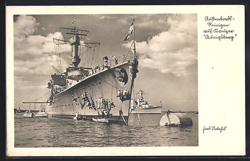 Kreuzer königsberg - ak,