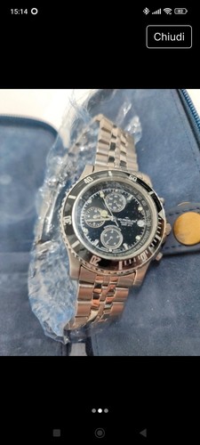 Orologio uomo 100 sub acciaio - orologio,