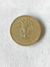 Moneta one pound 1985 - one, scritta