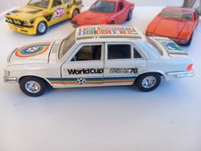 BURAGO 1/24  MERCEDES 450 SEL MONDIALE ARGENTINA '78