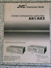 JVC A - X1 / a - X2 AMPLIFICATORE  Manuale pagine 21 Multilingue