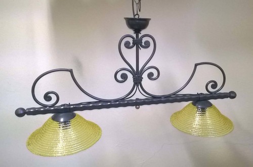 Lampadario bilancia ferro - in,