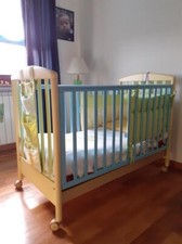 Lettino "PALI" con materasso e accessori