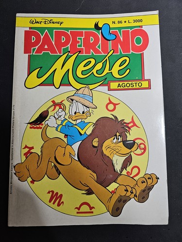 Paperino mese luglio agosto - mese, luglio/agosto