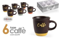 Set 6 Tazzine Tazze Caffè