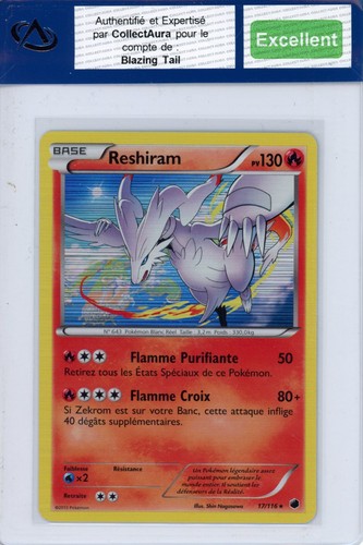 Carte pokémon reshiram 116 - pokémon, 17/116