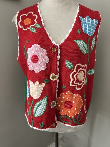 Maglione gilet donna vintage