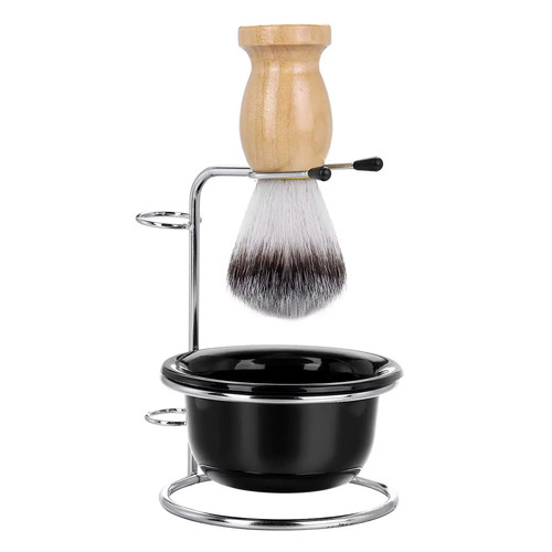 Pennello barba set - da, 3-in-1