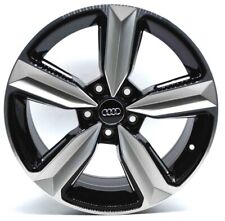 4 cerchi lega nuovi audi rs r19 nero diamantato lt004739