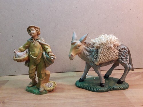 Presepe statuina venditore - presepe,