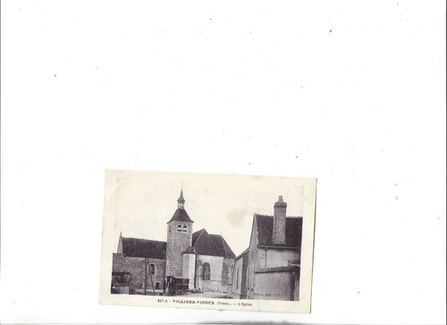 Villiers vineux eglise - vineux,
