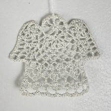 Ornamento angelo uncinetto