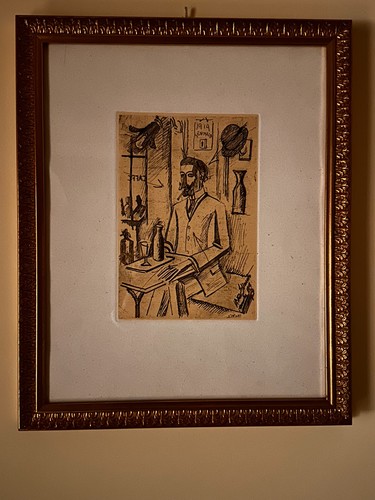 Litografia mario sironi - litografia,