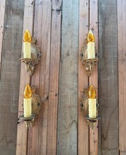 4 applique antiche da parete