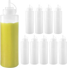 10 Bottiglie per Salse Da 1000