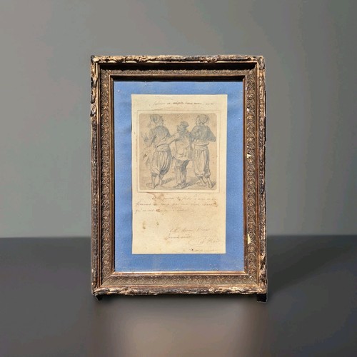 Disegno antico originale - disegno,
