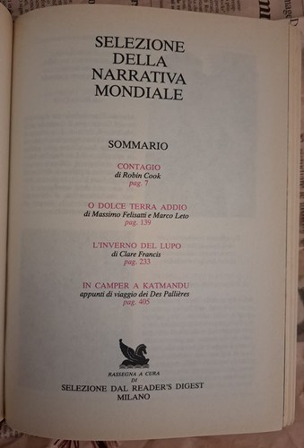 Selezione della narrativa