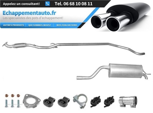 Scarico opel corsa 2 - d, 1.2