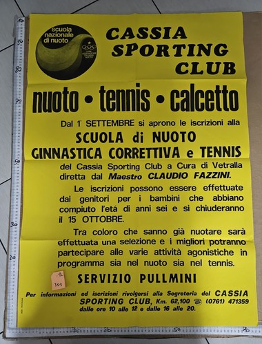 Manifesto originale cassia - originale ,