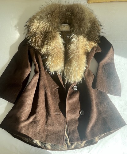 Cappotto lana alpaca con - lana, di