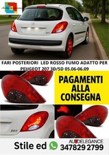 😎FARI POSTERIORI  LED ROSSO