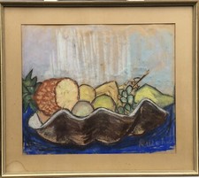 Natura Morta Con Frutta Ananas