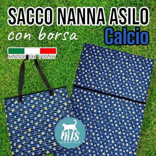 Sacco nanna asilo calcio - nanna, inter