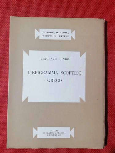 Epigramma scoptico greco - l'epigramma,
