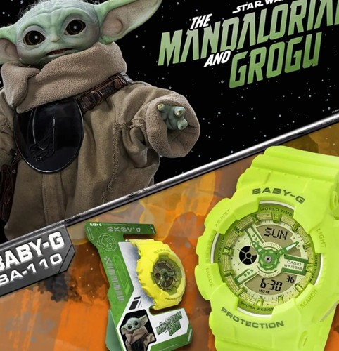 Orologio casio grogu star - grogu,