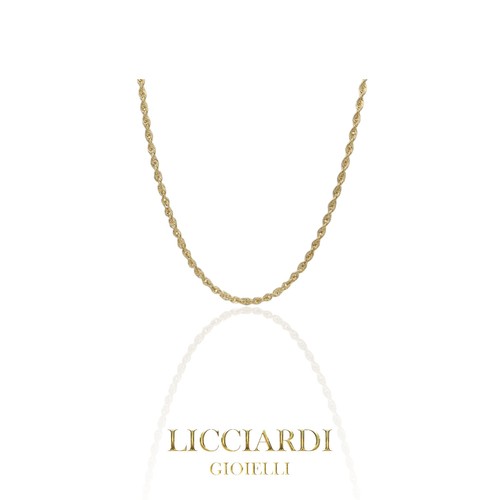 Collana unisex corda - , oro
