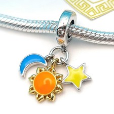 Charm argento 925 fluorescente