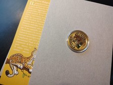 Moneta 5€ Italia 2022 Giaguaro Animali in Estinzione Confezione Originale Rara