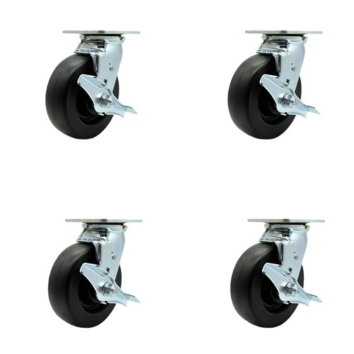 Set ruote poliolefina 6 - ruote,