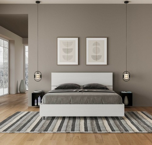 Letto legno demas 160x190 con - legno,