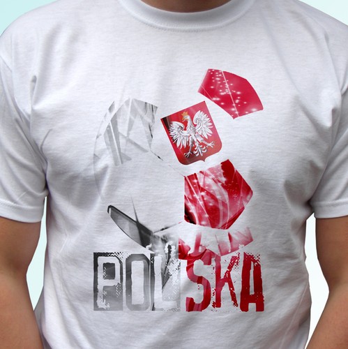 Shirt bianca bandiera calcio - t-shirt,