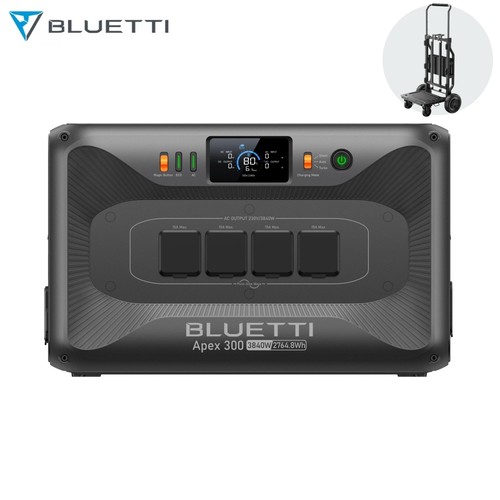 Bluetti apex 300 power station - bluetti,