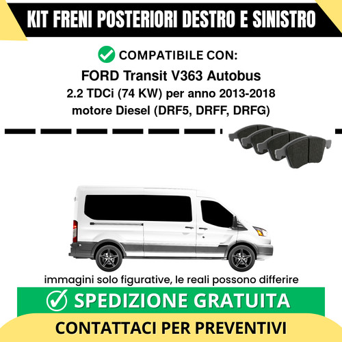 Pastiglie freno posteriori - pastiglie,