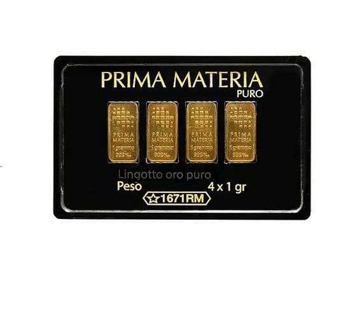 Lingotto oro 999 24 carati - 999,