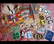 Grande Lotto 80 Adesivi Automobili Viaggi Formula 1 F1 Paesi Bandiere Sticker AI